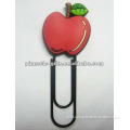 Fashionable Soft PVC Bookmark,Paper Clip,Book Mark